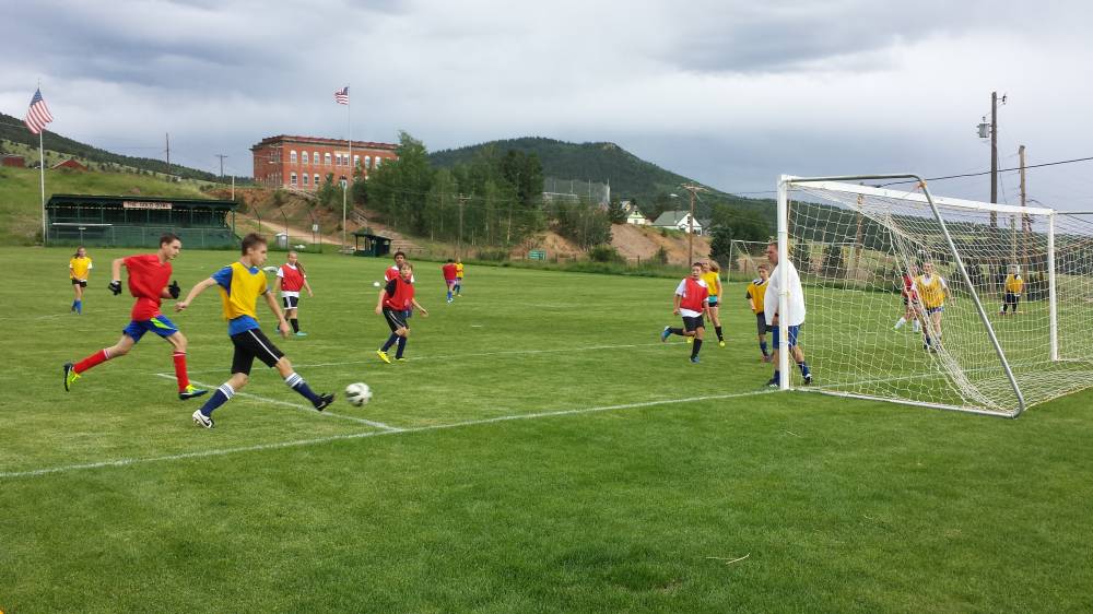 TOP COLORADO SOCCER CAMP: Rocky Mountain Soccer Camps, Inc. is a Top Soccer Summer Camp located in Victor Colorado offering many fun and enriching Soccer and other camp programs. 