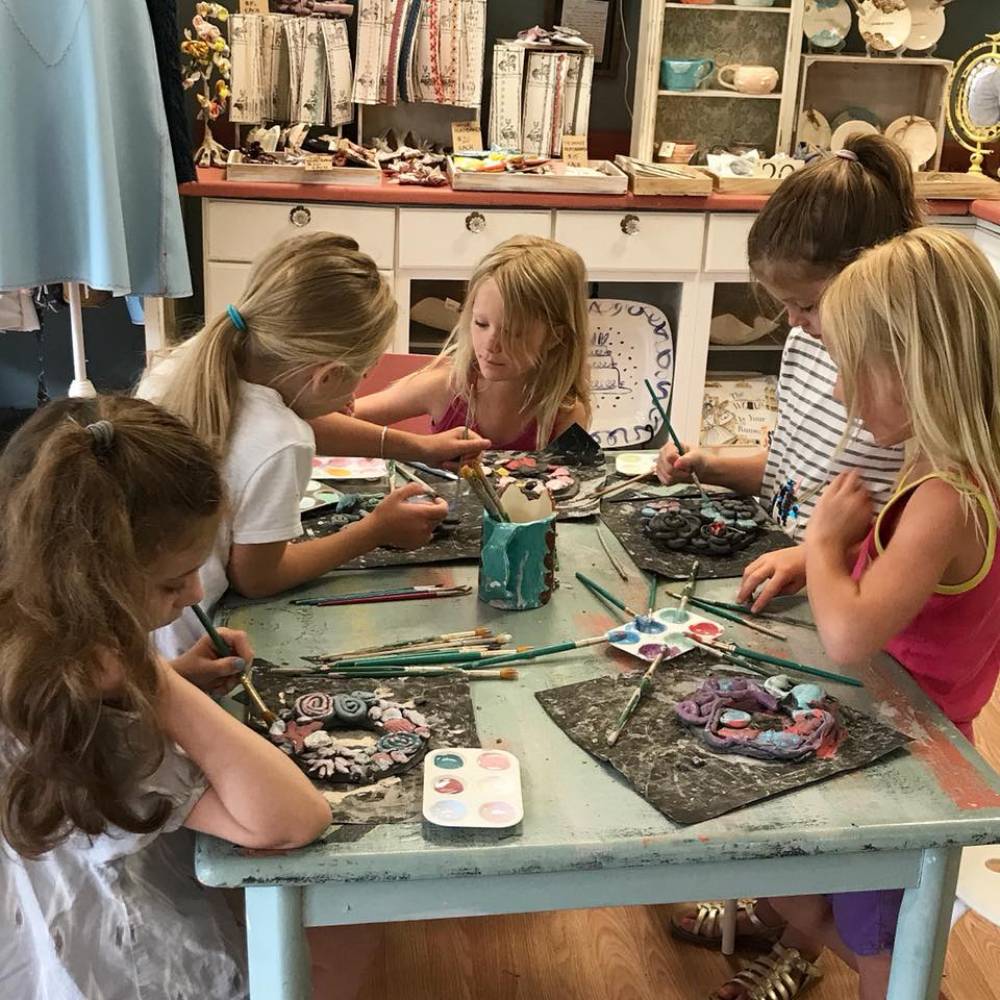 TOP RHODE ISLAND COED CAMP: Art by You at Weirdgirl Creations Pottery Studio is a Top Coed Summer Camp located in Barrington Rhode Island offering many fun and enriching Coed and other camp programs. 