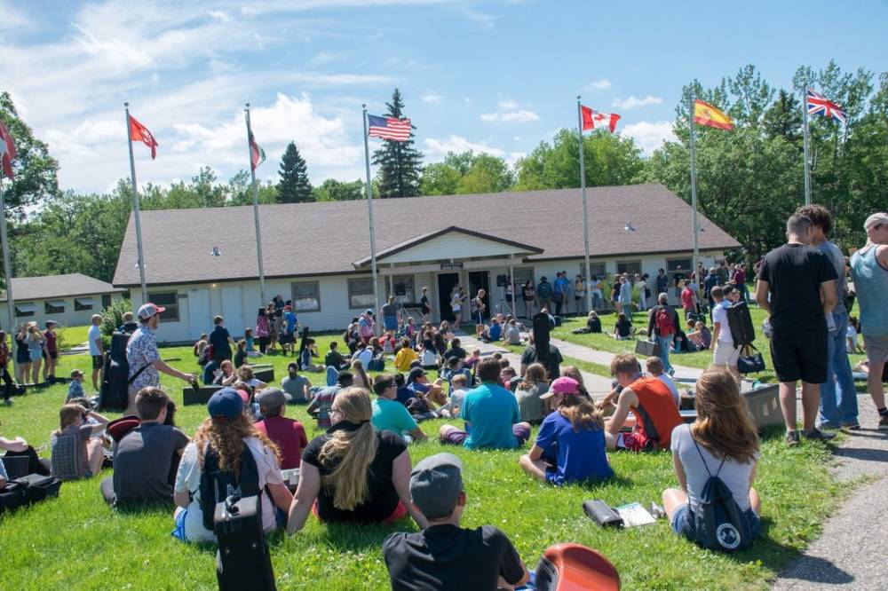 TOP NORTH DAKOTA MUSIC CAMP: International Music Camp is a Top Music Summer Camp located in Dunseith North Dakota offering many fun and enriching Music and other camp programs. 