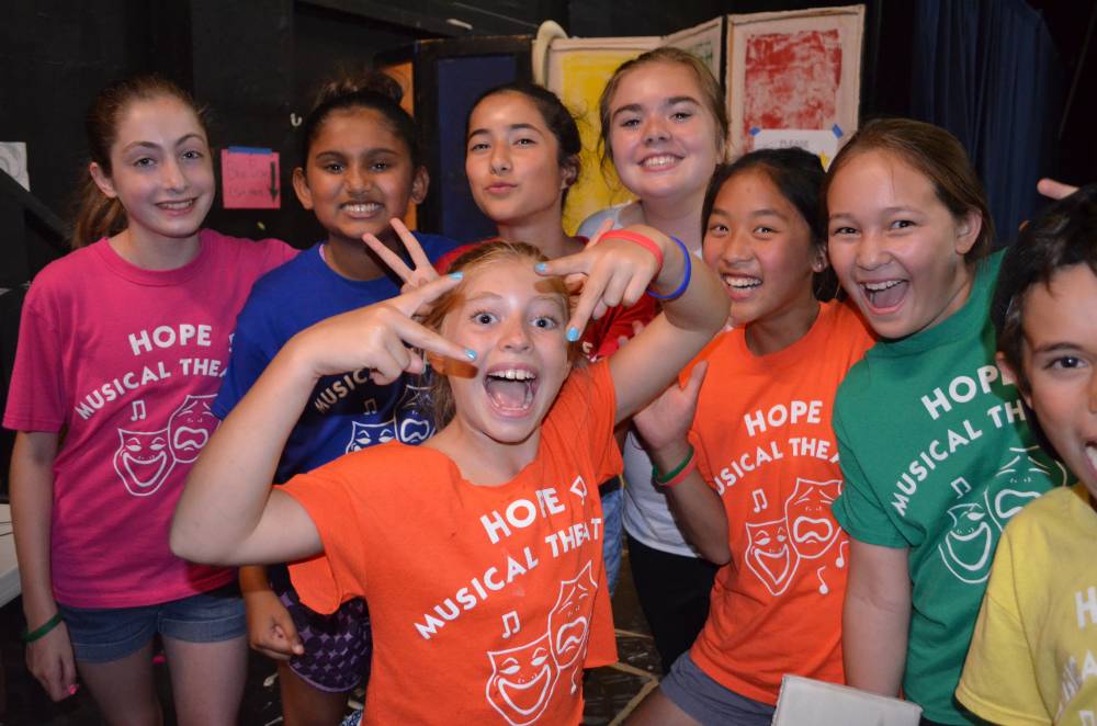 TOP CALIFORNIA COED CAMP: Hope Musical Theatre is a Top Coed Summer Camp located in Palo Alto California offering many fun and enriching Coed and other camp programs. Hope Musical Theatre also offers CIT/LIT and/or Teen Leadership Opportunities, too.