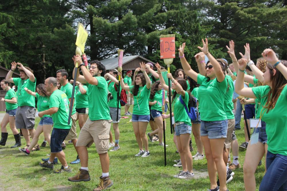 TOP PENNSYLVANIA CHEER CAMP: Camp Ramah in the Poconos is a Top Cheer Summer Camp located in Lakewood Pennsylvania offering many fun and enriching Cheer and other camp programs. 